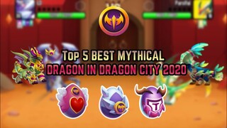 TOP 5 BEST MYTHICAL LEGENDARY DRAGONS IN DRAGON CITY 2020