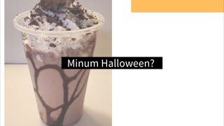 🎃🍹 Siap-siap sambut malam penuh misteri dengan minuman spesial Halloween! Ada sirup kabut hantu 🤯