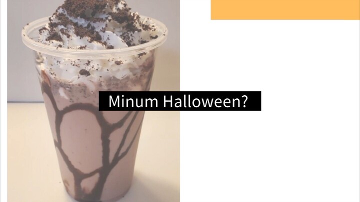 🎃🍹 Siap-siap sambut malam penuh misteri dengan minuman spesial Halloween! Ada sirup kabut hantu 🤯