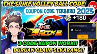3 NEW COUPON CODE THE SPIKE HARI INI KODE KUPON THE SPIKE VOLLEYBALL STORY TERBARU OKTOBER 2023