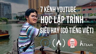 7 Kênh Youtube Học Lập Trình miễn phí siêu hay ho (Có tiếng Việt)