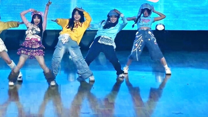 【ShaLala】It’s a minty summer! A super energetic high school stage, seven people wearing colorful dop