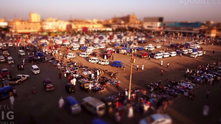 【Little Big World】Sudan – Tilt-Shift Photography
