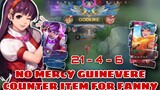 GUINEVERE EARLY SEASON 21 KILLS NO MERCY - ROAD TO MYTHIC 2 DAYS AFTER END SEASON - MOBILE LEGENDS