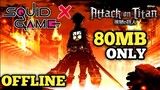 [80MB] Download Attack on Titan x Squid Game Offline on Android | Tagalog Gameplay + Tutorial