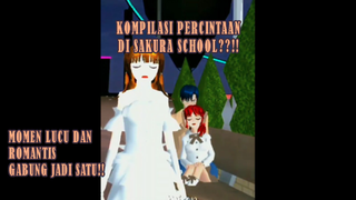 KOMPILASI MOMEN LUCU DAN ROMANTIS DI SAKURA SCHOOL!! PAKE MUSIC GINI BIKIN GREGET!!