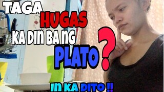 TAGA HUGAS KA DIN BA NG PLATO ? TARA SAMAHAN NIYO AKO ☺️ | JINIBRAVO CHANNEL #teamtrees