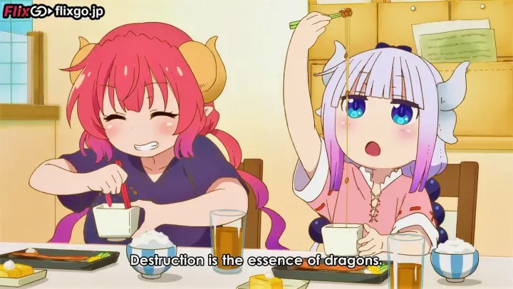 小林さんちのメイドラゴンS || Ilulu and Kanna happy moments || Miss Kobayashi's Dragon Maid S
