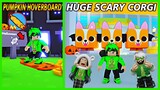 GOKIL! Aku Berhasil Dapatkan Pumpkin Hoverboard & 3 Huge Pet Sekaligus Di Pet Simulator X
