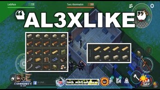 AL3XLIKE | using small box & SPEAR - Last Day On Earth: Survival