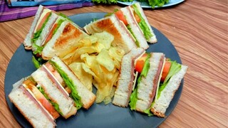 DELICIOUS AND EASY SANDWICH RECIPE // CHUBBYTITA