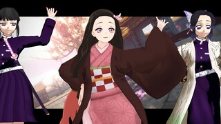 [MMD | Kanao,Nezuko,Shinobu] EVERGLOW