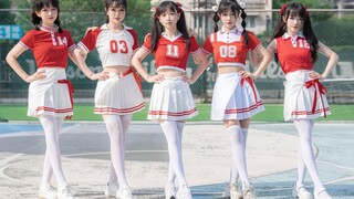 Điệu nhảy cổ vũ lolita của địa phương, chiều cao trung bình của mỗi người là 1,5 mét! ☀️Thanh Bar Ba