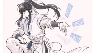 韩国这是要对道教下手嘛 已经开始画符咒了 有点吓人