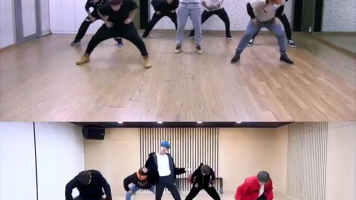 【BTS X TXT】Menciptakan kenyamanan sinkron! Rekaman latihan ruang latihan “Boy In Luv” dalam satu bin