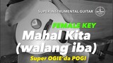 Mahal Kita Walang Iba female version Ogie Alcasid Instrumental guitar karaoke version with lyrics