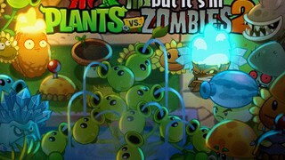 杂交版，但是PvZ2代画风