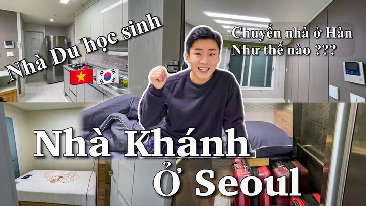 Ngôi nhà của Khánh ở HÀN QUỐC| Du học sinh chuyển vào NGÔI NHÀ MỚI ở trung tâm SEOUL | Nhà Two Room|