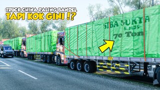 DIKASI MUATAN 70 TON ADA SAJA KENDALANYA!! FAW JH6 SIBA SURYA