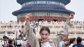 Balangzai under the Temple of Heaven is particularly handsome~