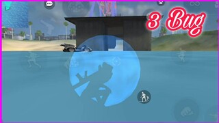 Mẹo bug đi bộ dưới nước cực hay đến từ vị trí gà rán | Top 3 bug free fire