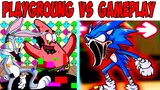 FNF Character Test | Gameplay VS Playground | Bugs Bunny | Corrupted Patrick | Sonic