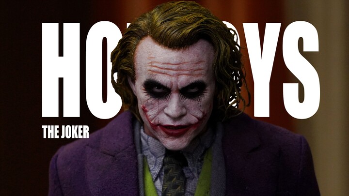 全新的小丑 永远的希斯莱杰【HOTTOYS】HT DX33AE 黑暗骑士 THE JOKER 拆箱分享！