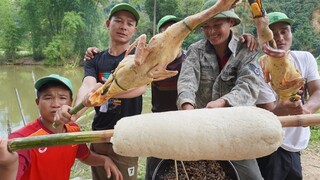 XÔI NƯỚNG & TUYỆT CHIÊU ĐÁNH TIẾT CANH CỦA CHÚ ANH