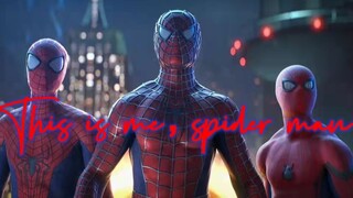 【4k/三代蜘蛛侠/压抑高燃】“他曾经也不过是个普通人”This is me,spider man