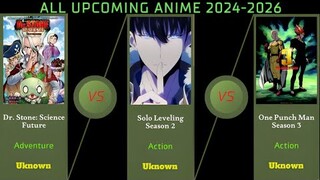 All Upcoming Anime in 2024 Up to 2026