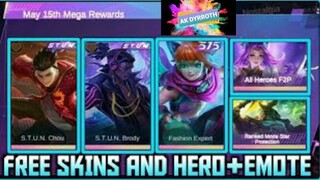 New Event | Free Skin And Hero | Dont Forget To Claim | Mobile Legends#freeskin #newevent #akdyrroth