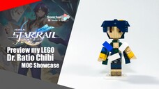 Preview My LEGO Honkai: Star Rail Dr. Ratio Chibi | Somchai Ud