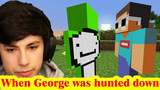 [Minecraft] Khi Dream đuổi theo và giết George rất hài hước và thú vị