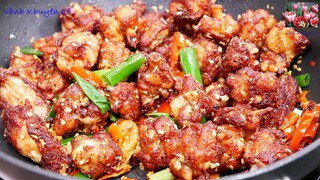 GÀ RANG TỎI ỚT giòn ngon đặc biệt, Cách làm Cánh Gà xóc Tỏi Ớt thơm giòn - CHICKEN WINGS Vanh Khuyen