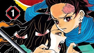 Demon Slayer: Kimetsu no Yaiba manga: volume 1 ASMR