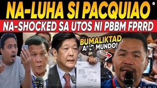 ITO ANG BALITA TUNAY na PAKAY ni PACQUIAO kay PRES MARCOS NABUNYAG NA! DUTERTE NAG-WARNlNG NA!