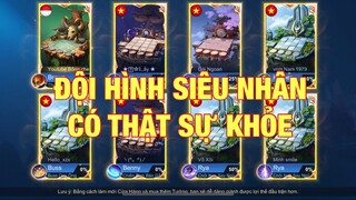 Bông chess. đội hình siêu nhân có thật sự mạnh.