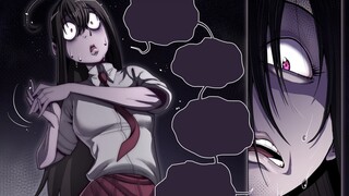 The scary and gloomy girl is my girlfriend