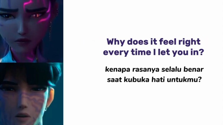 LAGU "free" K-POP DEMOND HUNTER Terjemahan indo