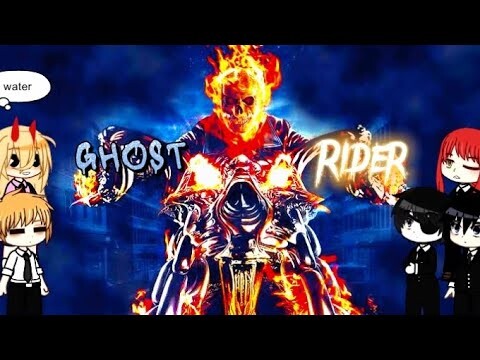Chainsaw man react to Ghost Rider
