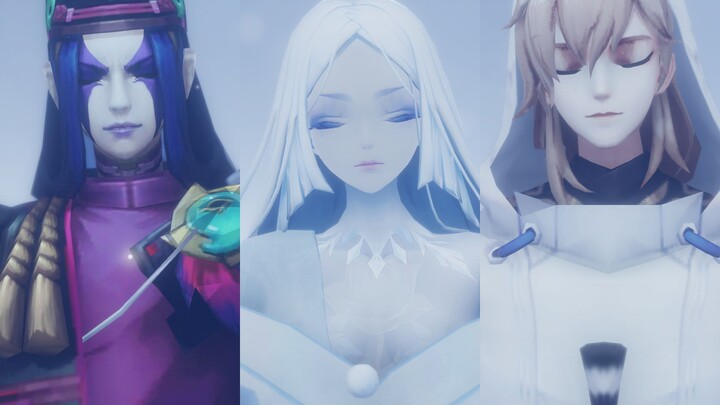 [องเมียวจิMMD] ว่าทั้งสามต้าอี้ทำอะไรบ้างในแต่ละวัน