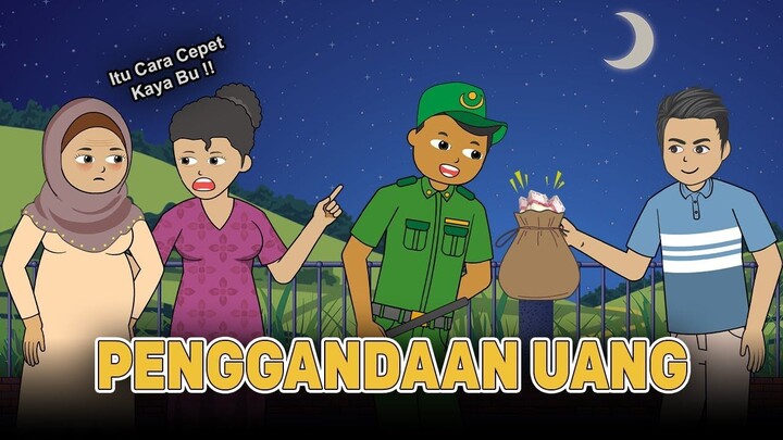 Modus Penggandaan Uang  Bikin Geger Kampung Kincir
