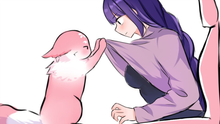 神子：影，我jiojio冷。［kamiiart］