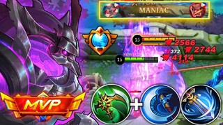 THAMUZ AUTO MANIAC BUILD | THAMUZ BEST BUILD AND BEST EMBLEM AFTER NERF