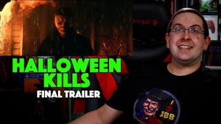 REACTION! Halloween Kills Final Trailer - Jamie Lee Curtis Movie 2021