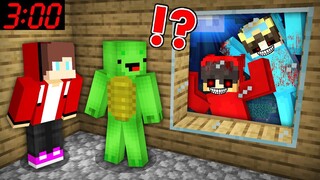 Cash and Nico Became EXE and Came To Mikey & JJ in Minecraft Challenge Pranks - Maizen