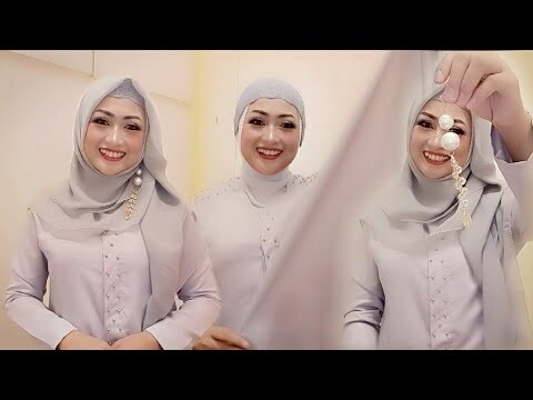 Tutorial Hijab Segi Empat Simple dan Kekinian HIJAB PESTA 2019