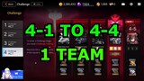 Challenge 4-1 to 4-4 | 1 Team only with Veronica || Counter: Side
