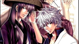 Gintama old-fashioned style fanfiction, it feels like the side bangs are coming out
