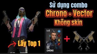 [FREE FIRE] Sử Dụng Combo CR7 + Vector đôi( Ko Skin) Leo Rank DKT Cực Kì Hấp Dẫn